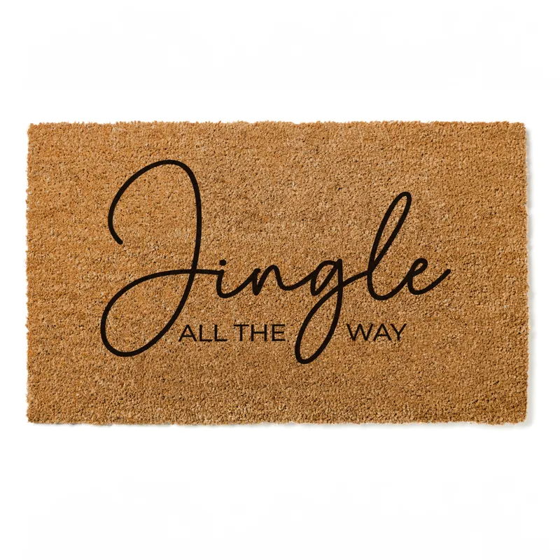 Jingle Designed Christmas Mat