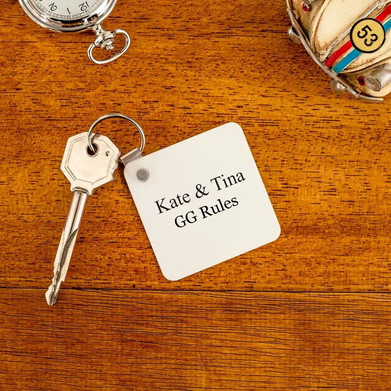 Keychain - For the Sincerest Friends