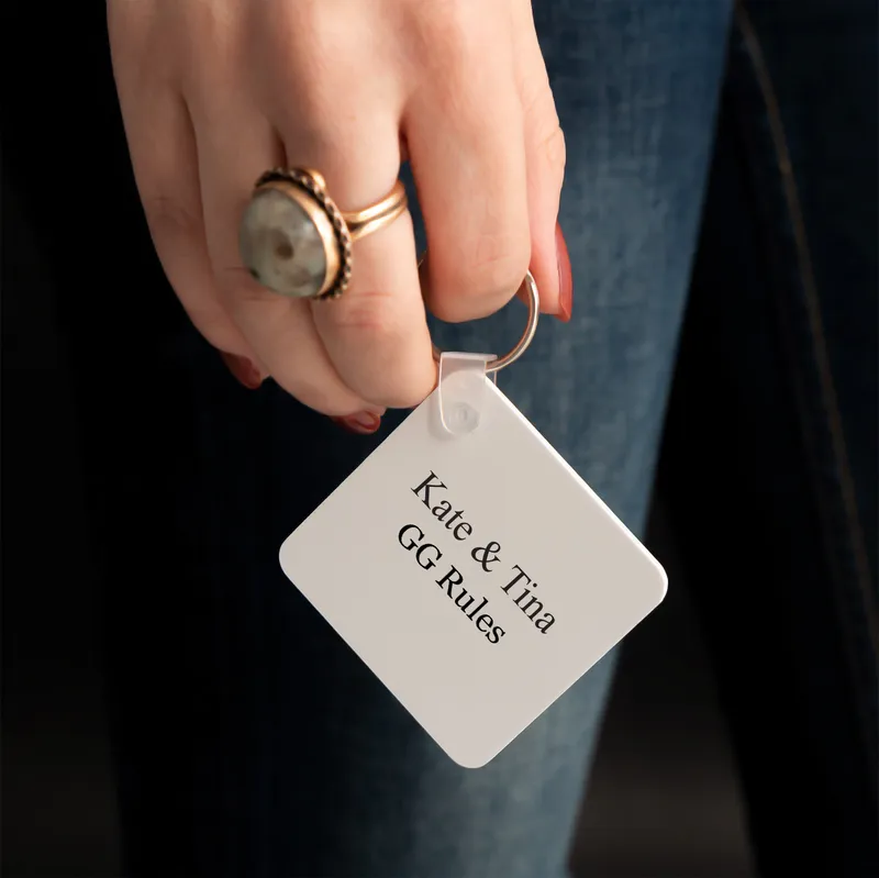 Keychain - For the Sincerest Friends