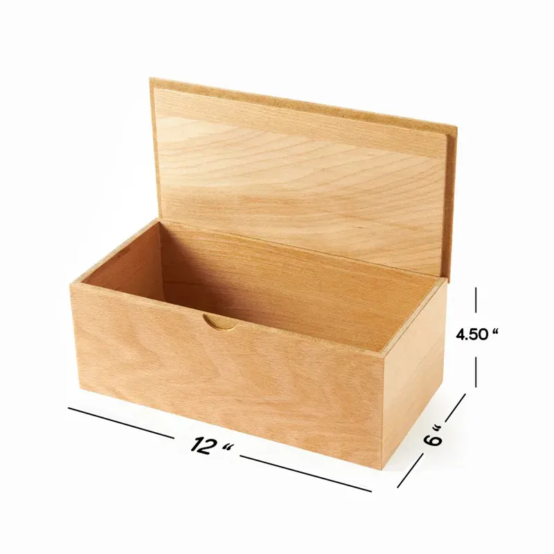 Large Standard Beech Box for Keepsakes