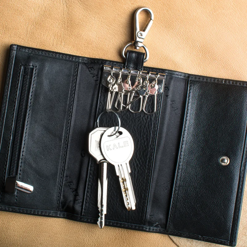 Leather Keychain Organizer