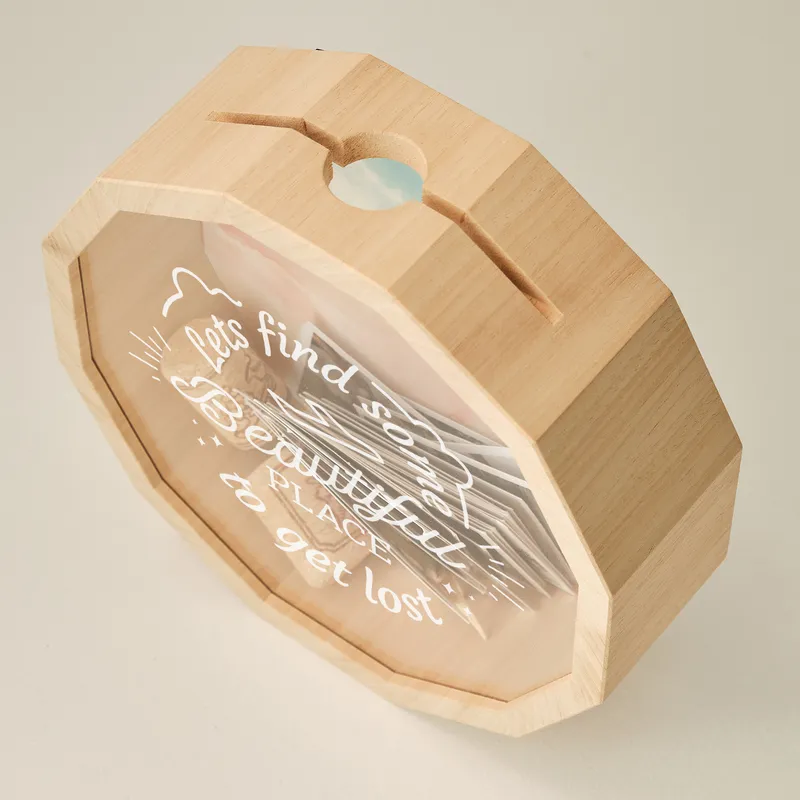 Let's Find a Beautiful Place Wooden Keepsake Box