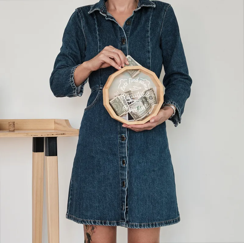 Let's Find a Beautiful Place Wooden Keepsake Box