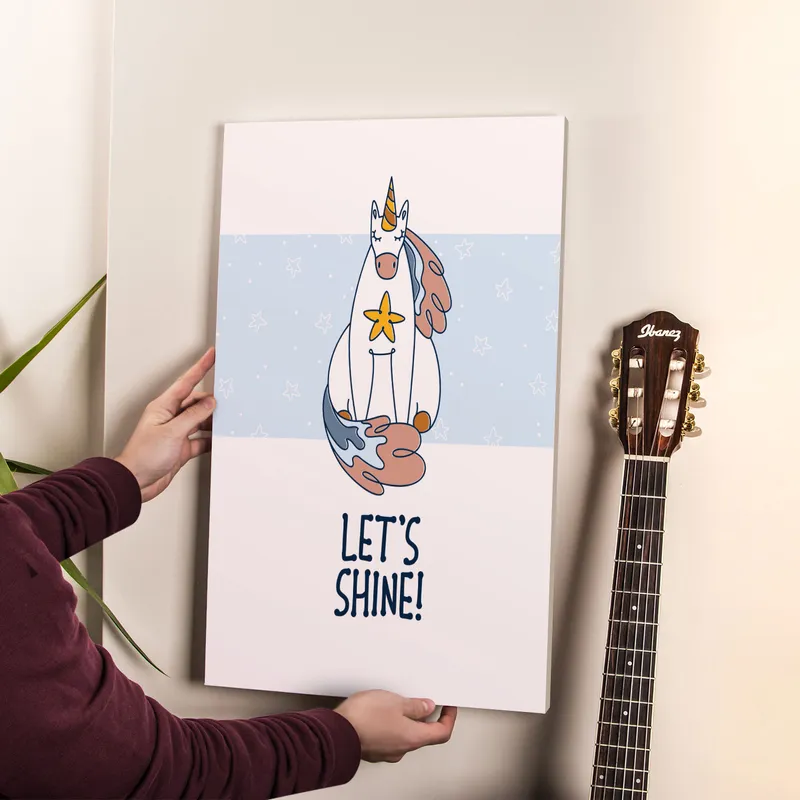 Let's Shine | Unicorn Designed Baby Room Special Table