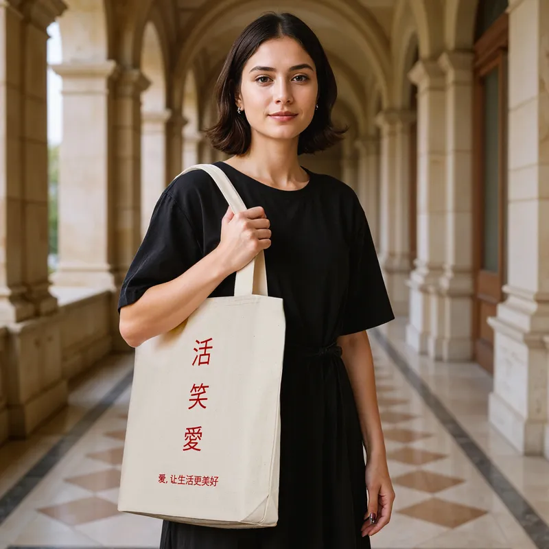 Live Laugh Love Women's Cotton Tote Bag