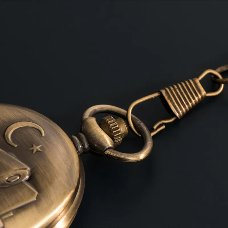 Logo Design Gifts for Him Personalized Pocket Watch