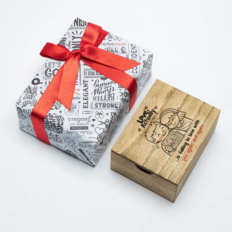 Love, Actually Personalized Accordion Photo Box