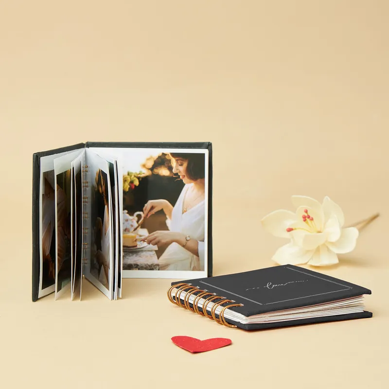 Love Design Cover | Pocket Photo Album with 40 Photo prints