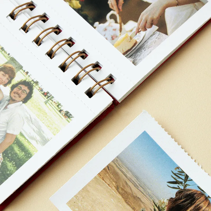 Love Design Cover | Pocket Photo Album with 40 Photo prints