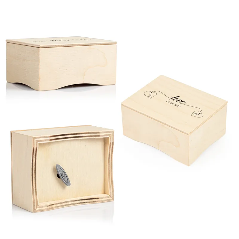 Love Designed Wooden Music Box