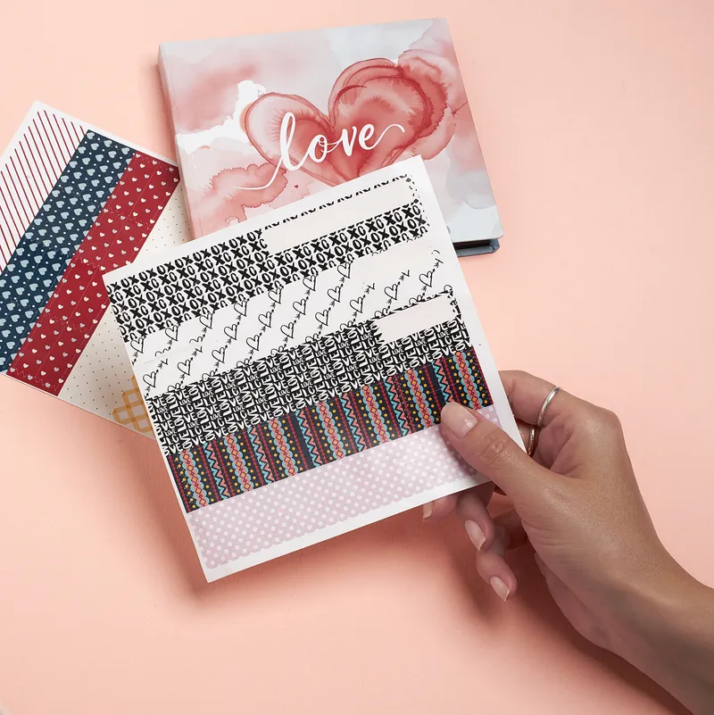 Love DIY Memory Album with 35 Photo Prints