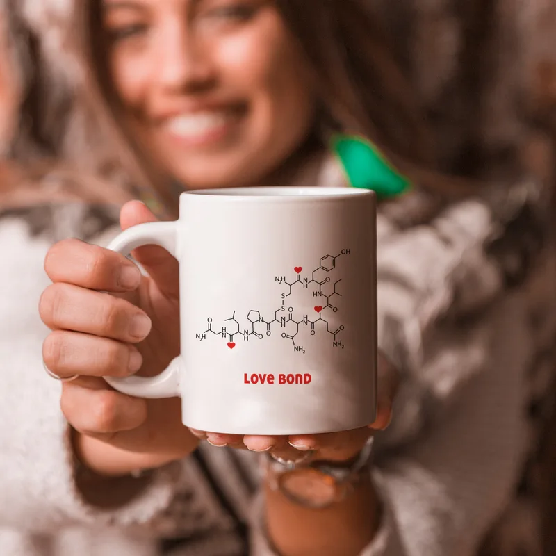 Love Hormone Designed Custom Coffee Mug