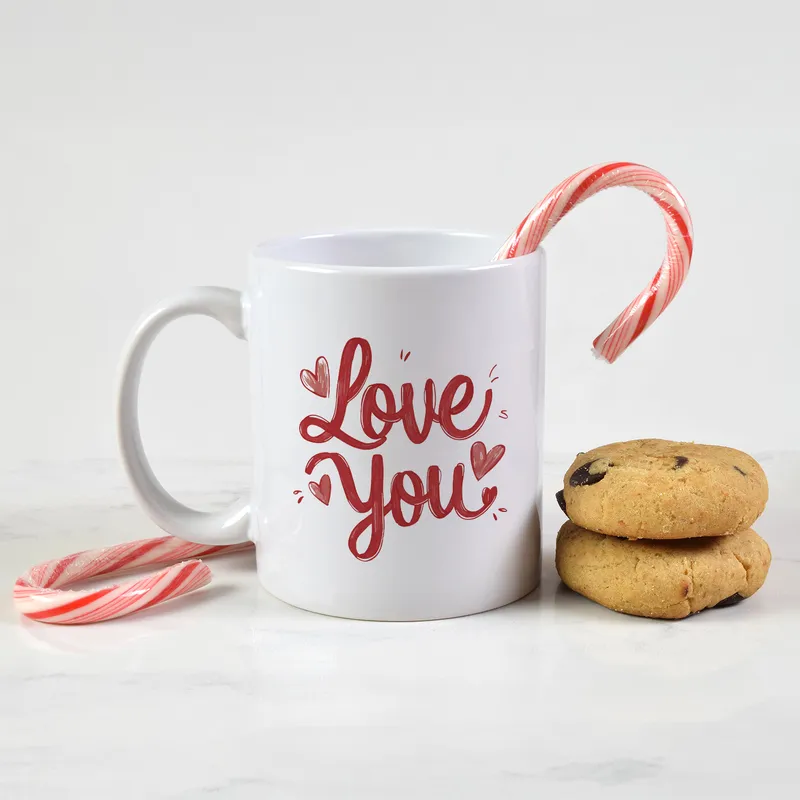 Love You Romantic Mug for Occasion