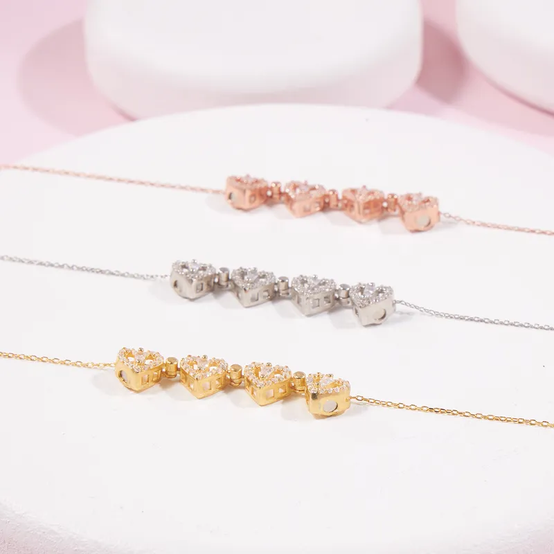 Magnetic Daisy Silver Necklace for Women