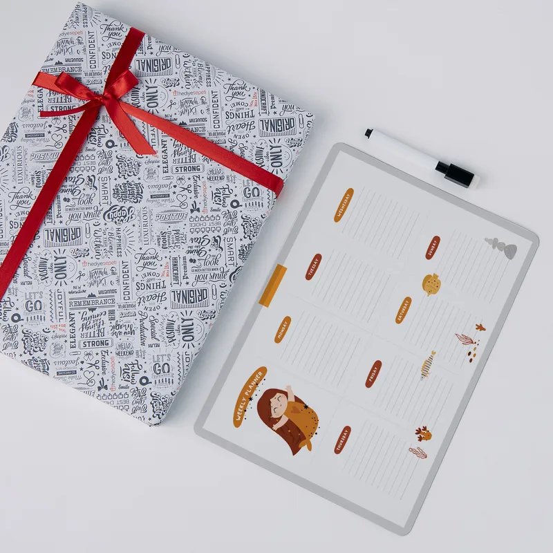 Magnetic Weekly Planner for Fridge