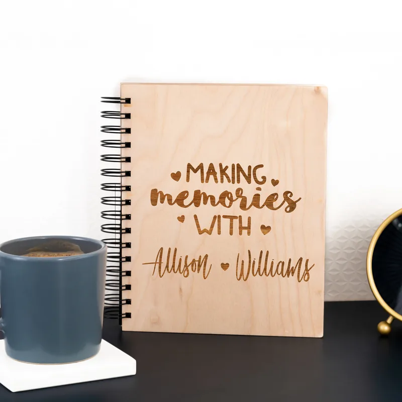 Making Memories With Wooden Photo Album
