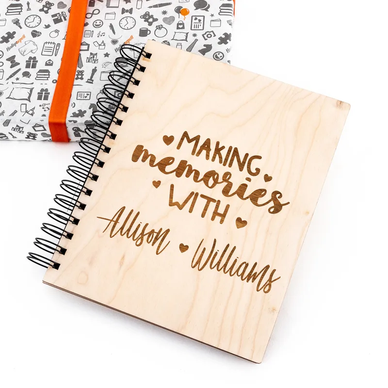 Making Memories With Wooden Photo Album