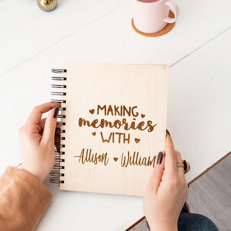 Making Memories With Wooden Photo Album