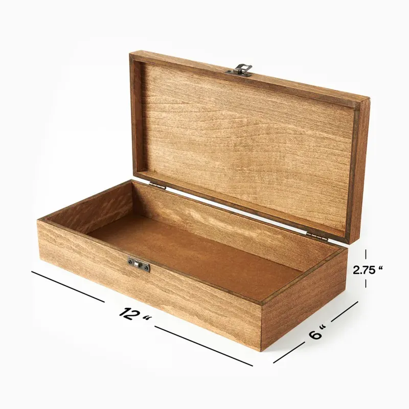 Medium Standard Long Beech Box