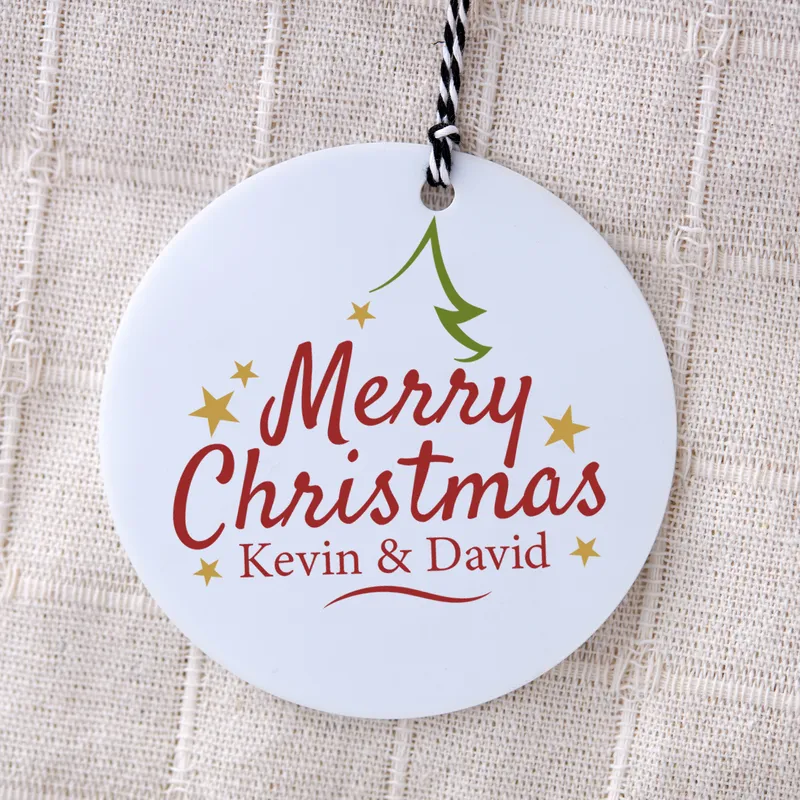 Merry Christmas! Personalized Christmas Ornament