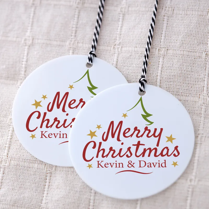 Merry Christmas! Personalized Christmas Ornament