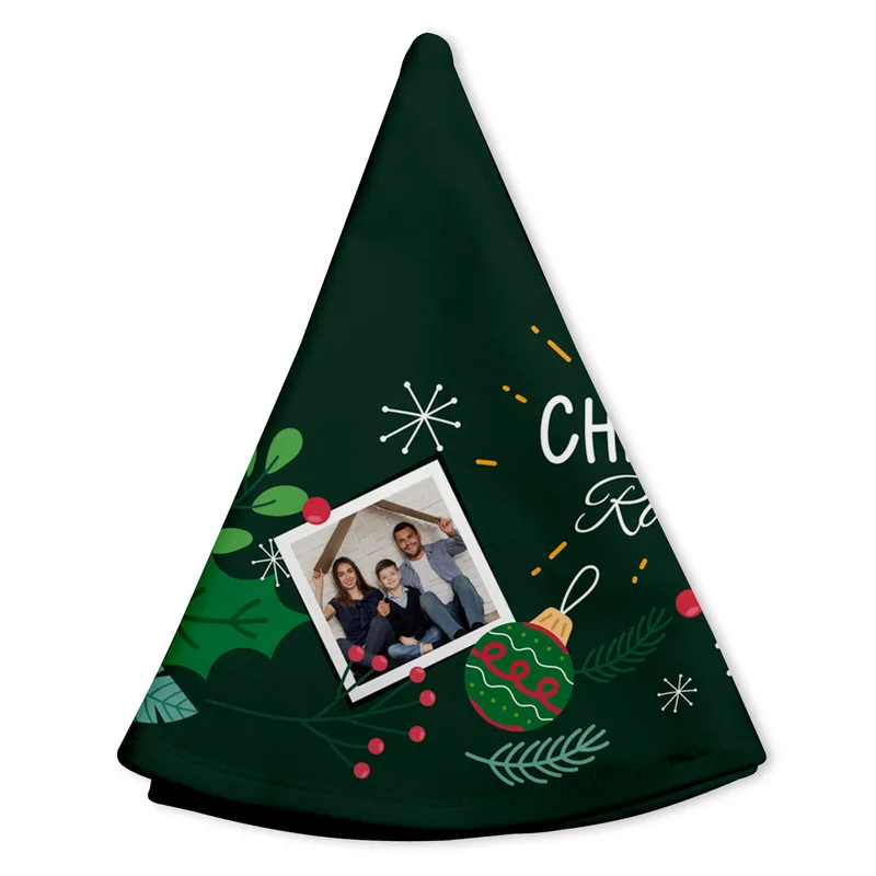 Personalised Photo Christmas Tree Skirt for Festive Decor