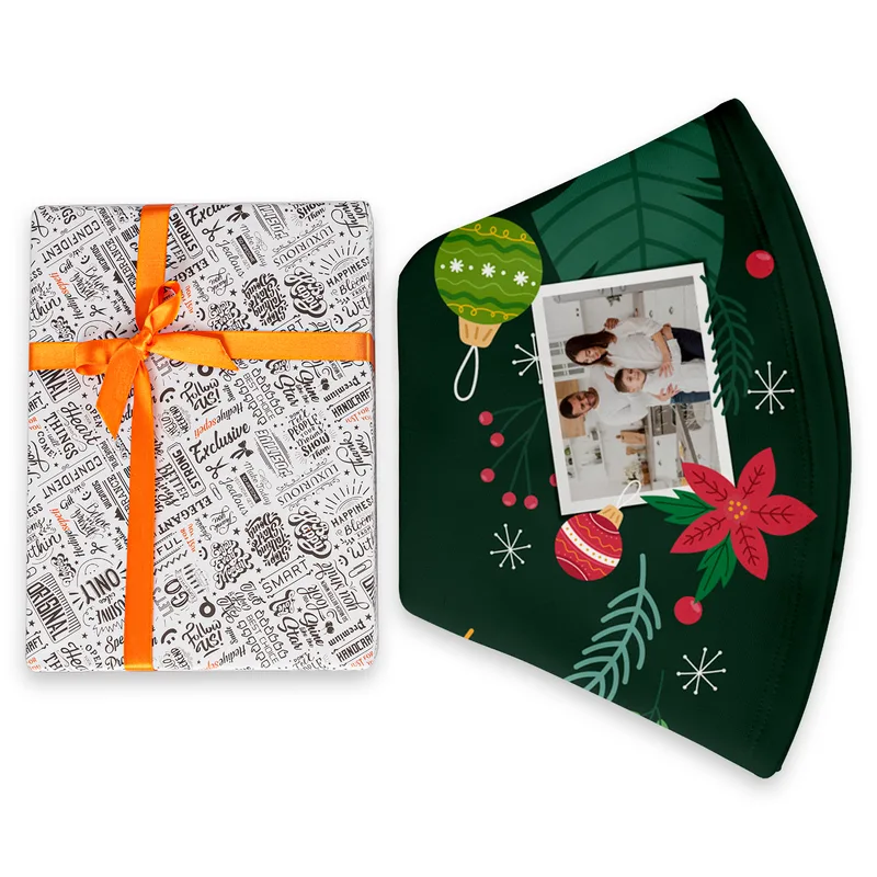 Personalised Photo Christmas Tree Skirt for Festive Decor