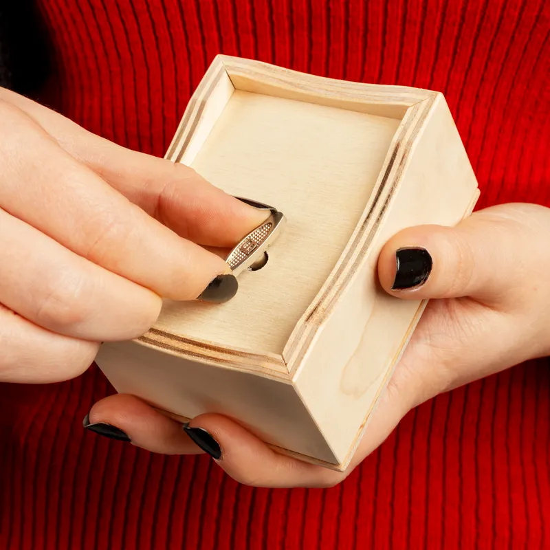 Personalised Music Box with Custom Message and Date