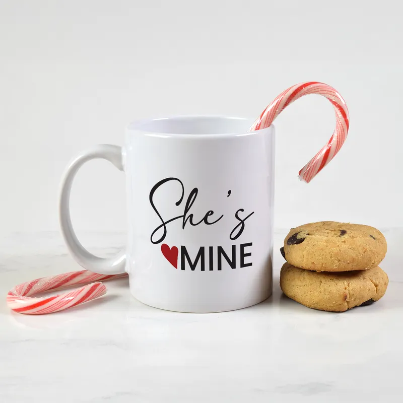 Mine Forever Couple Mug Set for Romantic Gifts