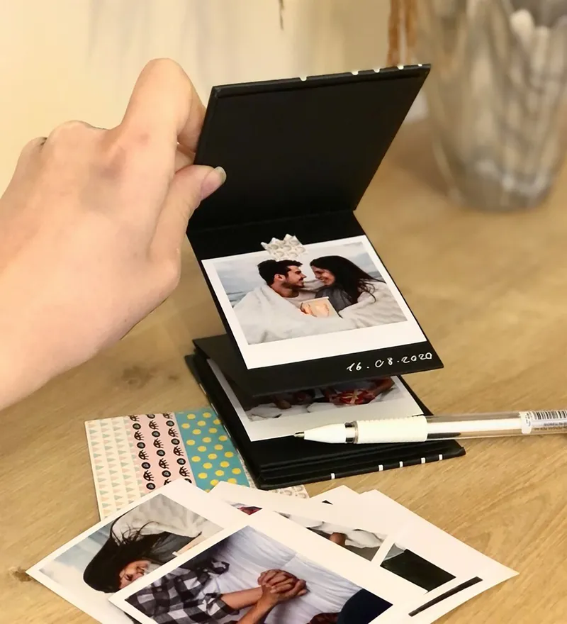 Mini Album with Clapperboard Design