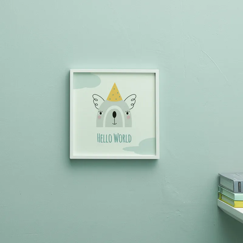 Minimal Design Frame for Baby Room