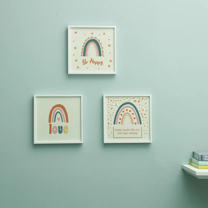 Minimal Design Frame for Baby Room