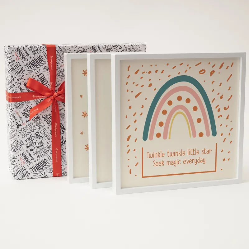 Minimal Design Frame for Baby Room