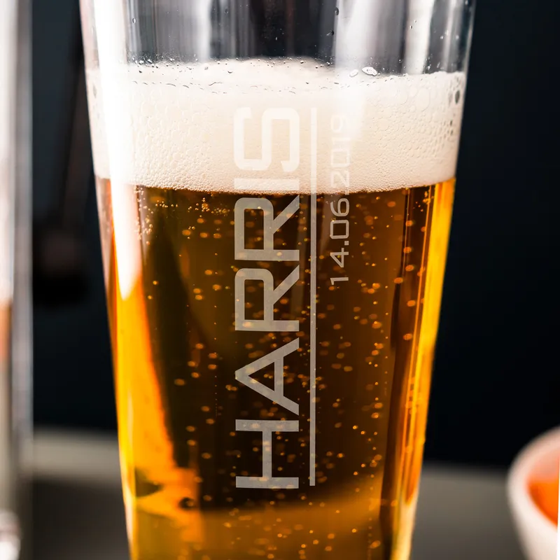 Minimal Design Prague Beer Mug