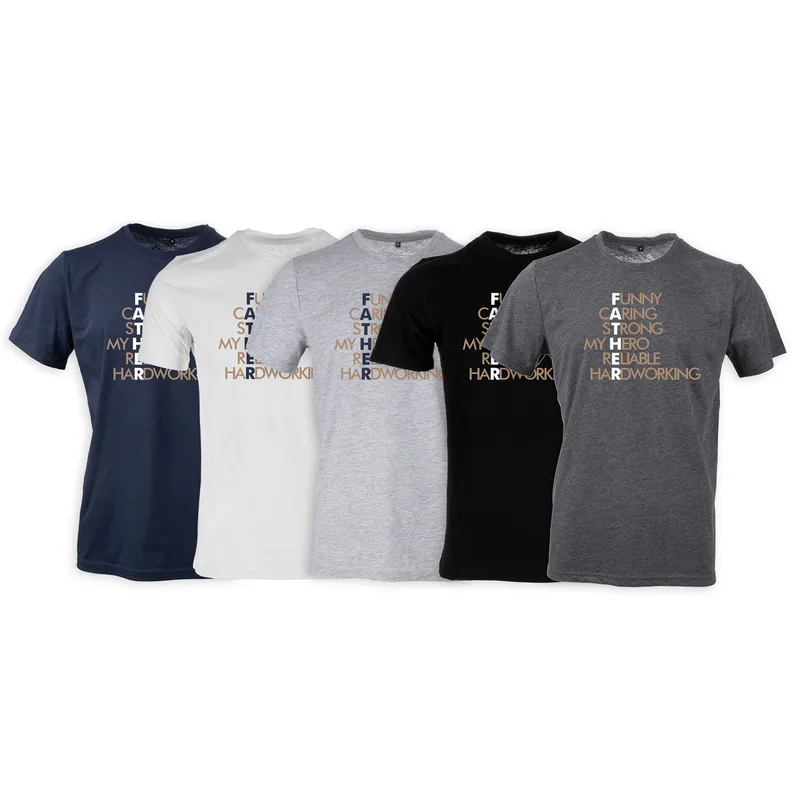 Minimalist Tribute T-Shirt for Dad's Special Day