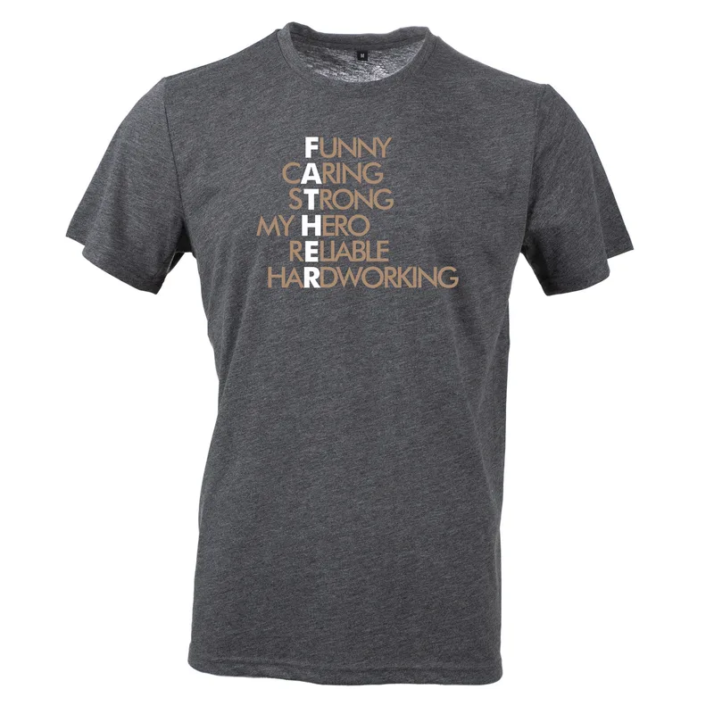 Minimalist Tribute T-Shirt for Dad's Special Day