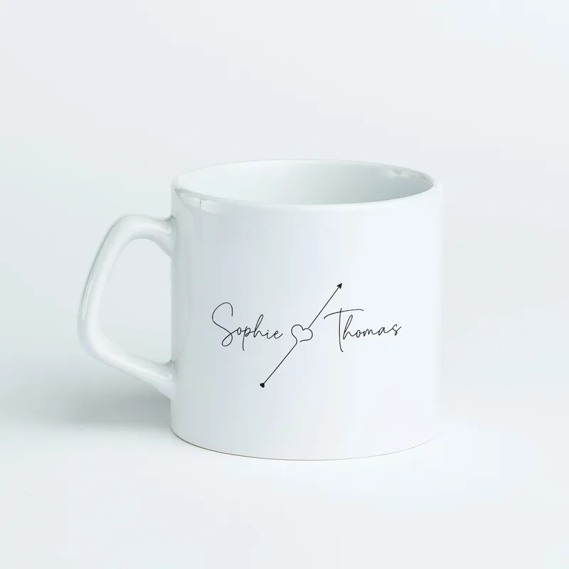 Minimalist Name Printed Customized Mug