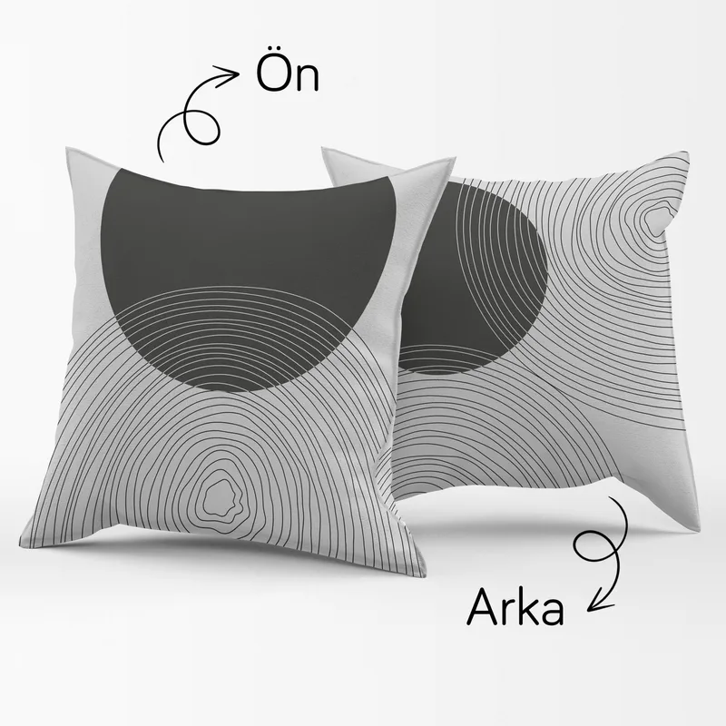 Modern Lines Designed Decorative Pillow Cushion