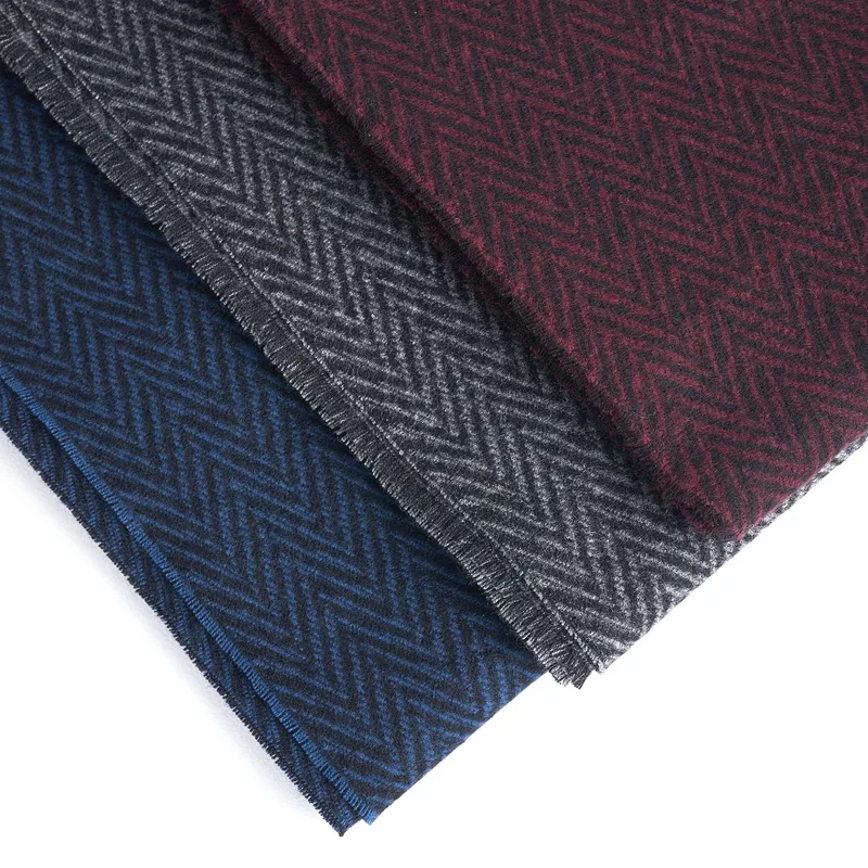 Monogram Designed Embroidered Scarf