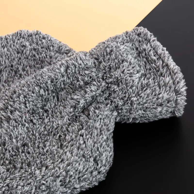 Monogrammed Plush Hot Water Bottle for Couples 14.5 x 8.6