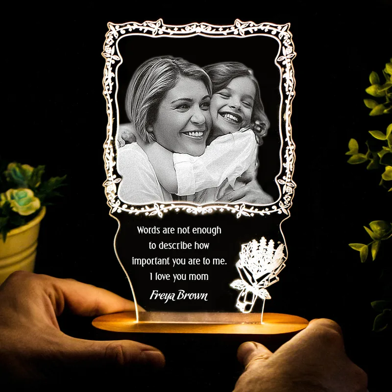 Mother's Day Gifts 3D LED Lamp