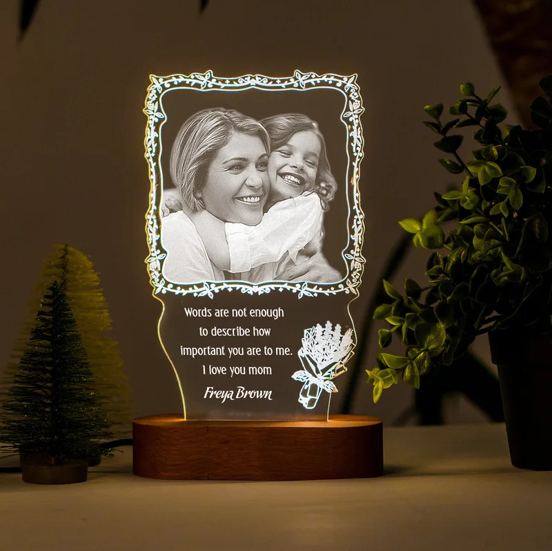 Mother's Day Gifts 3D LED Lamp