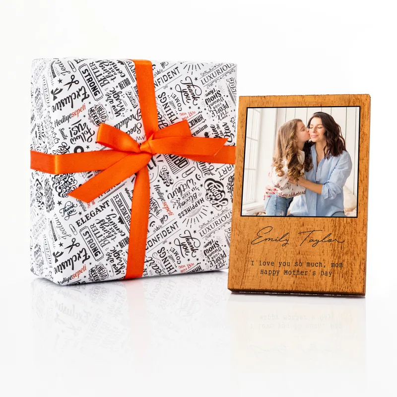 Mother's Day Gifts Photo Printed Solid Wooden Frame