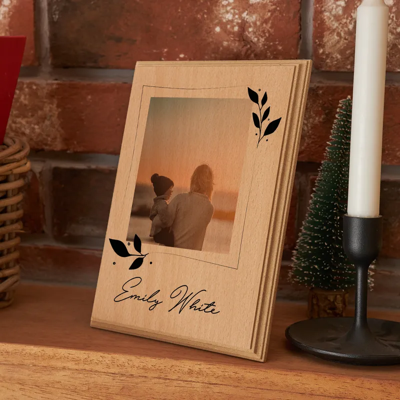 Mother's Day Gifts Printed Mini Wooden Photo