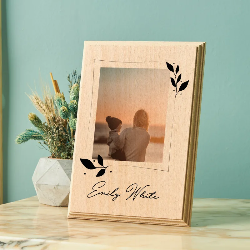 Mother's Day Gifts Printed Mini Wooden Photo