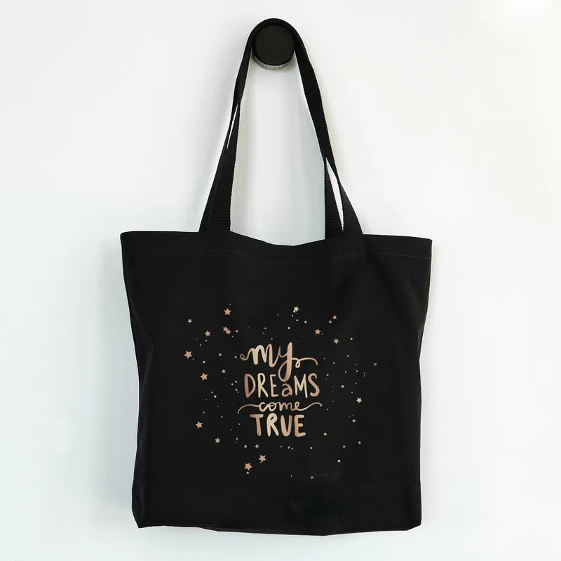 My Dreams Come True Canvas Tote Bag