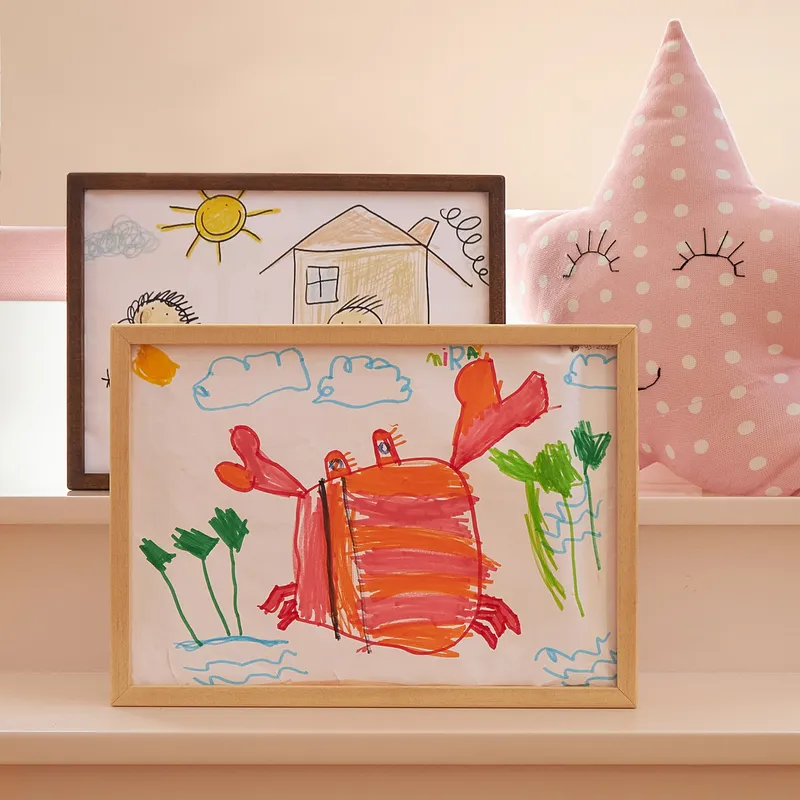 My First Drawings Kid's Picture Frame - 100 Capacity A4
