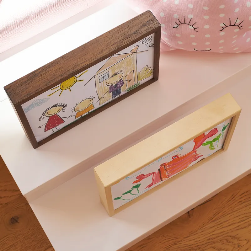 My First Drawings Kid's Picture Frame - 100 Capacity A4