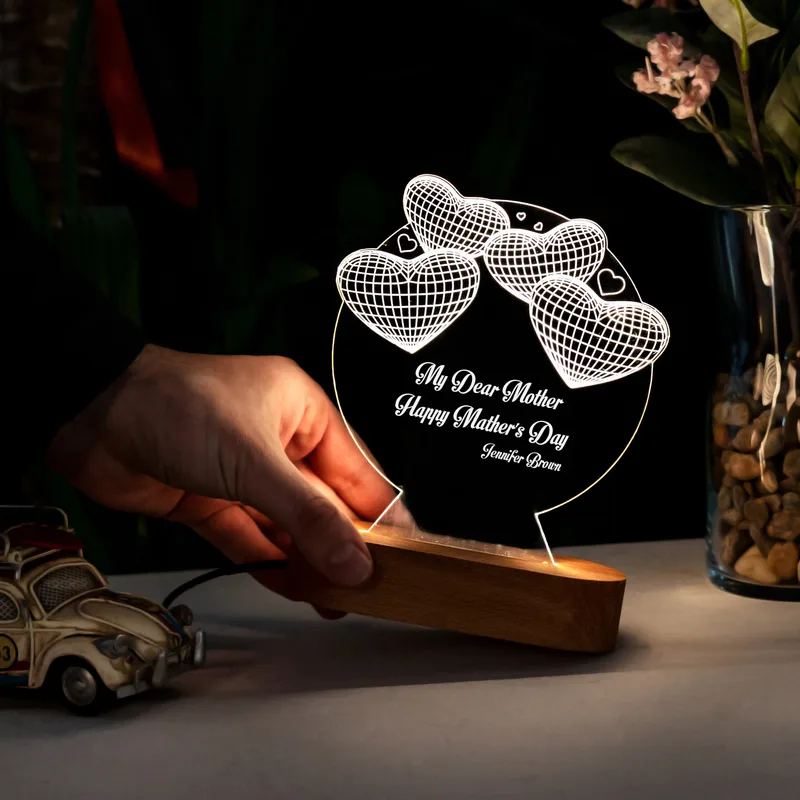 Name & Message Personalized LED Lamp