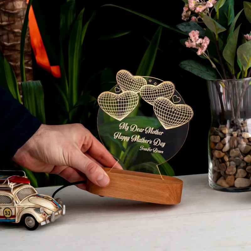 Name & Message Personalized LED Lamp